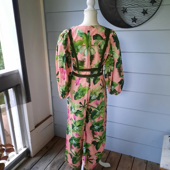 Farm Rio Deep V Jumpsuit - Picture 5 of 7